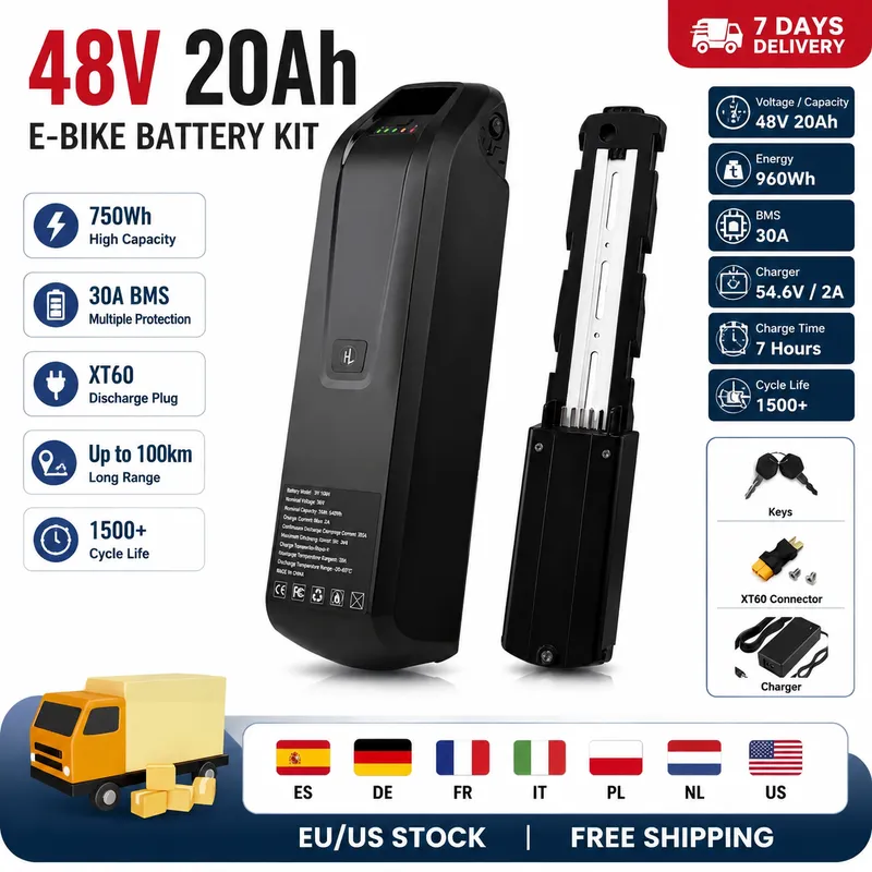Ebike Battery 48V 20Ah Hailong - Batterie Hailong pour vélo électrique 36V