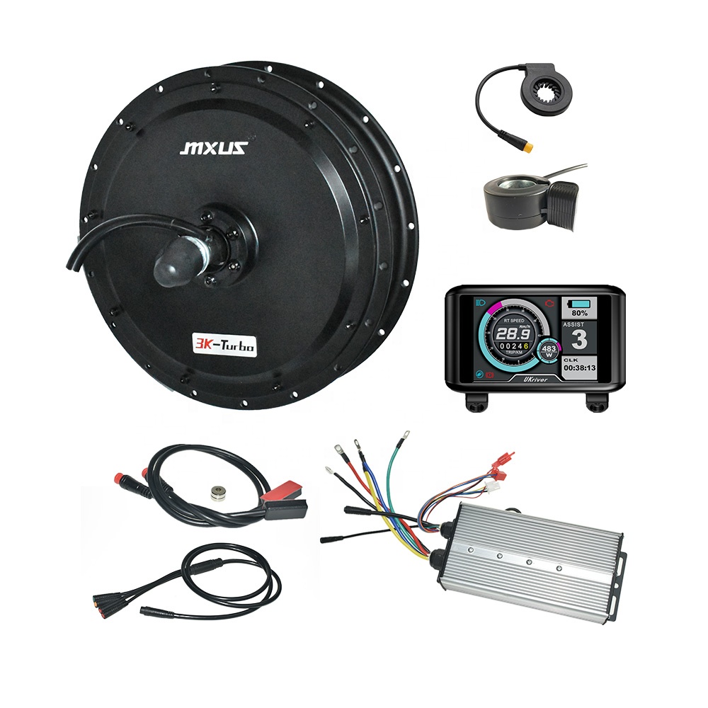 Ebike Conversion Kit 72V 3000W - MXUS vélo électrique 135mm moto 72V