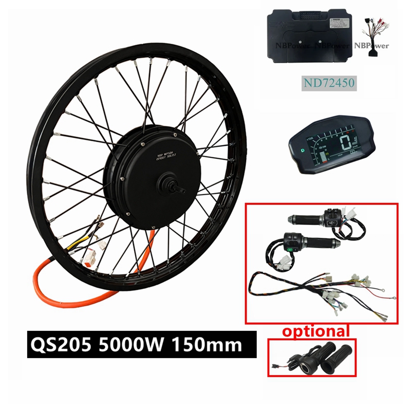 Ebike Conversion Kit 72V 3000W - Kit de vélo électrique NBpower/QS205 V3