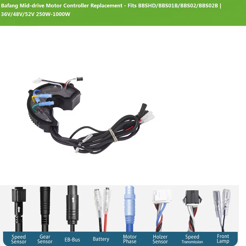 Mid Drive Motor Kit 52V 1000W - Remplacement du contrôleur de moteur central