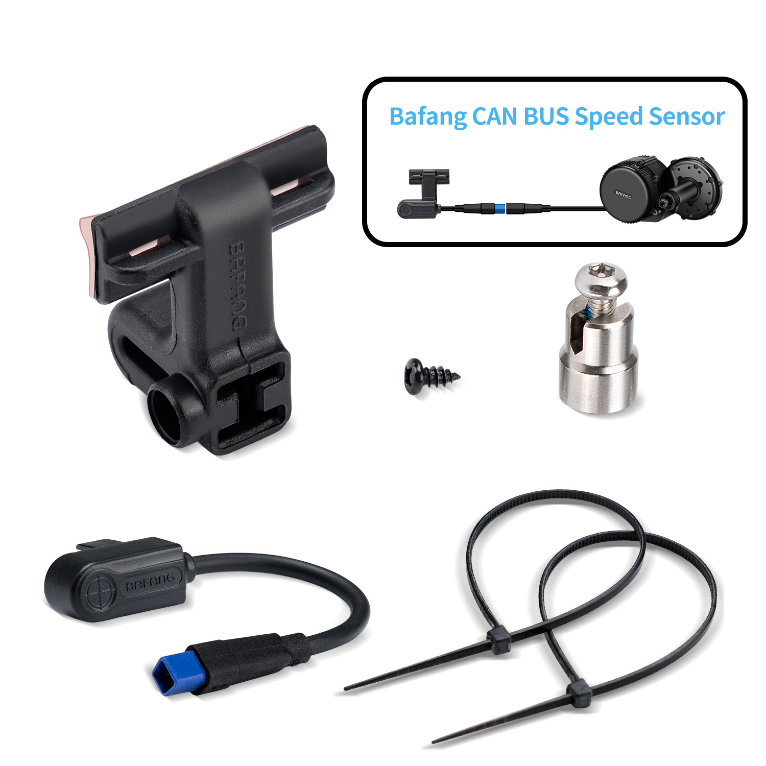 Bafang Bbshd 1000W Conversion Kit - Capteur de vitesse pour vélo électrique,