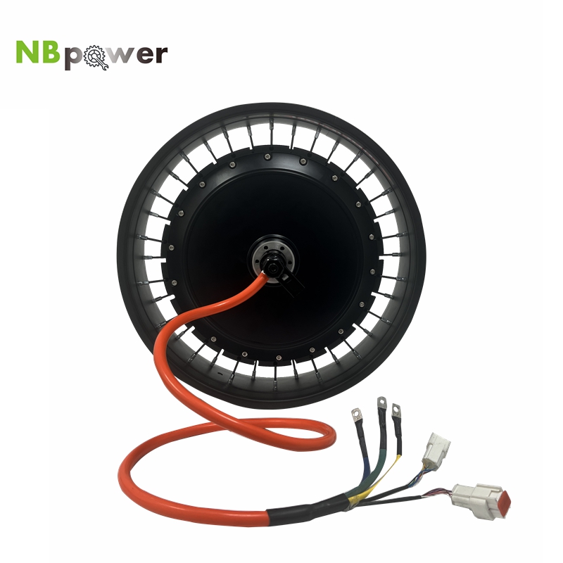 72V 5000W Hub Motor Kit - NBpower/QS273 40H 20x4/24x4/26x4 classé 72V 4000W