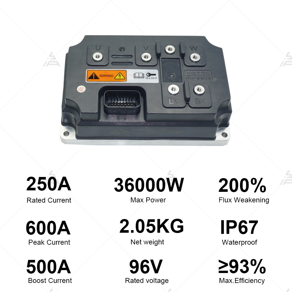 Contrôleur de moteur BLDC haut - Programmable Bldc Motor Controller 96V avis et prix