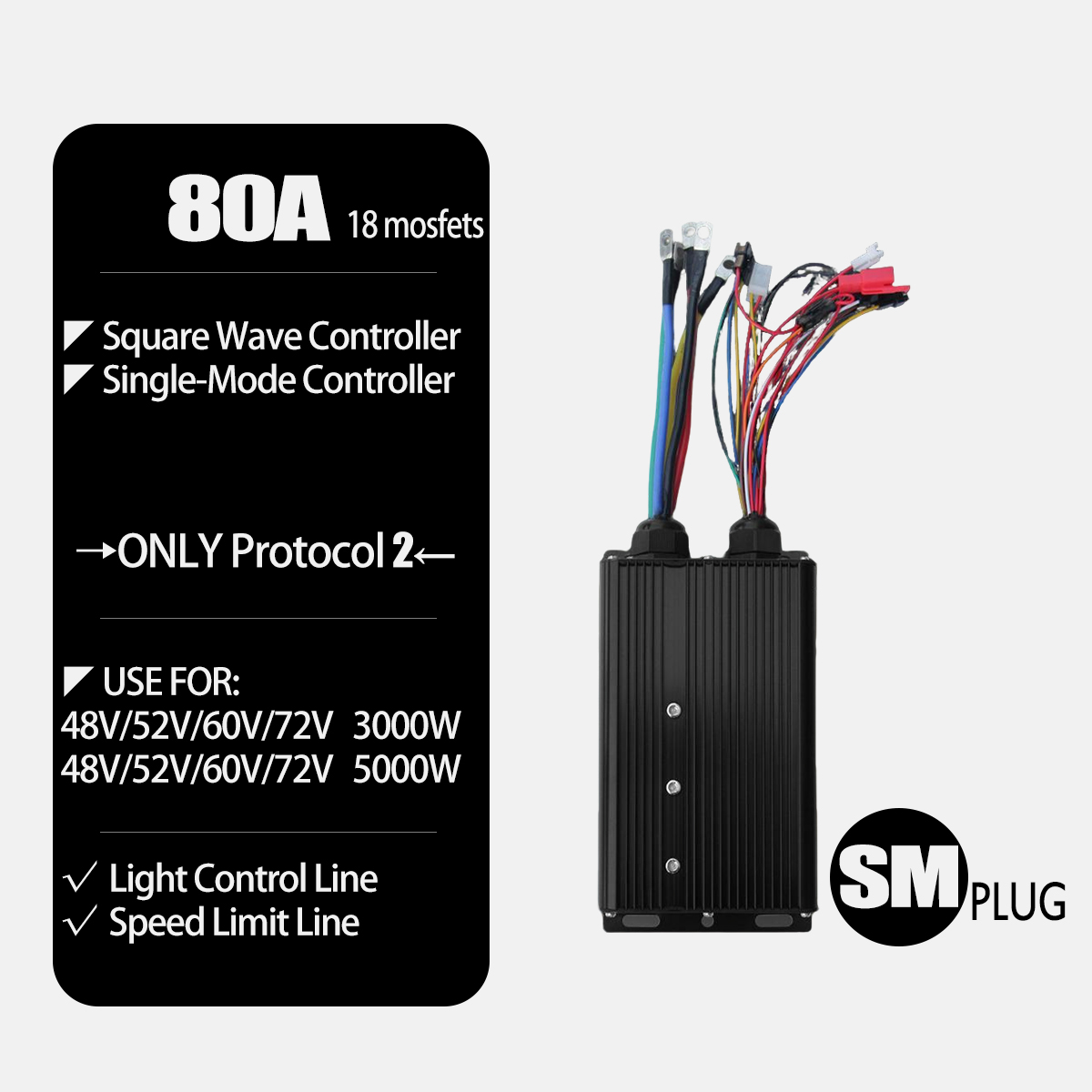 Kit de conversion de vélo élec - Ebike Conversion Kit 72V 3000W avis et prix