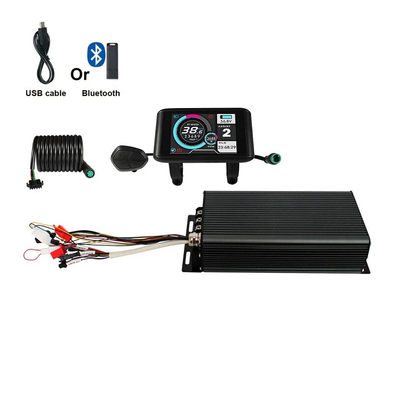 Roue arrière de vélo électriqu - 72V 5000W Hub Motor Kit avis et prix